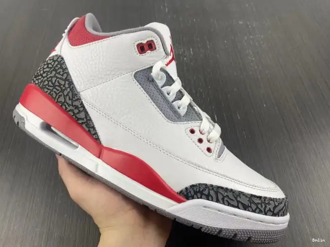 Bmlin Shoes Red Air 3 OG Jordan DN3707-160 Fire 0522